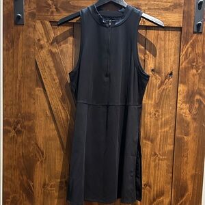 Black Active Wear Short Dress